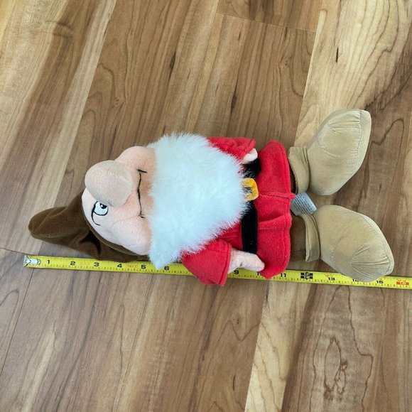 Grumpy from Snow White & Seven Dwarfs Disney Store Plush Toy Patch 12” stuffed - Picture 9 of 9